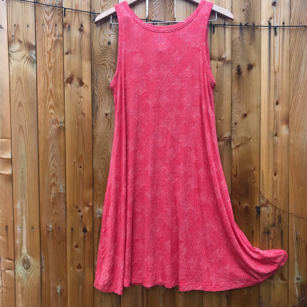 OLD NAVY: Pink stretch spring dress